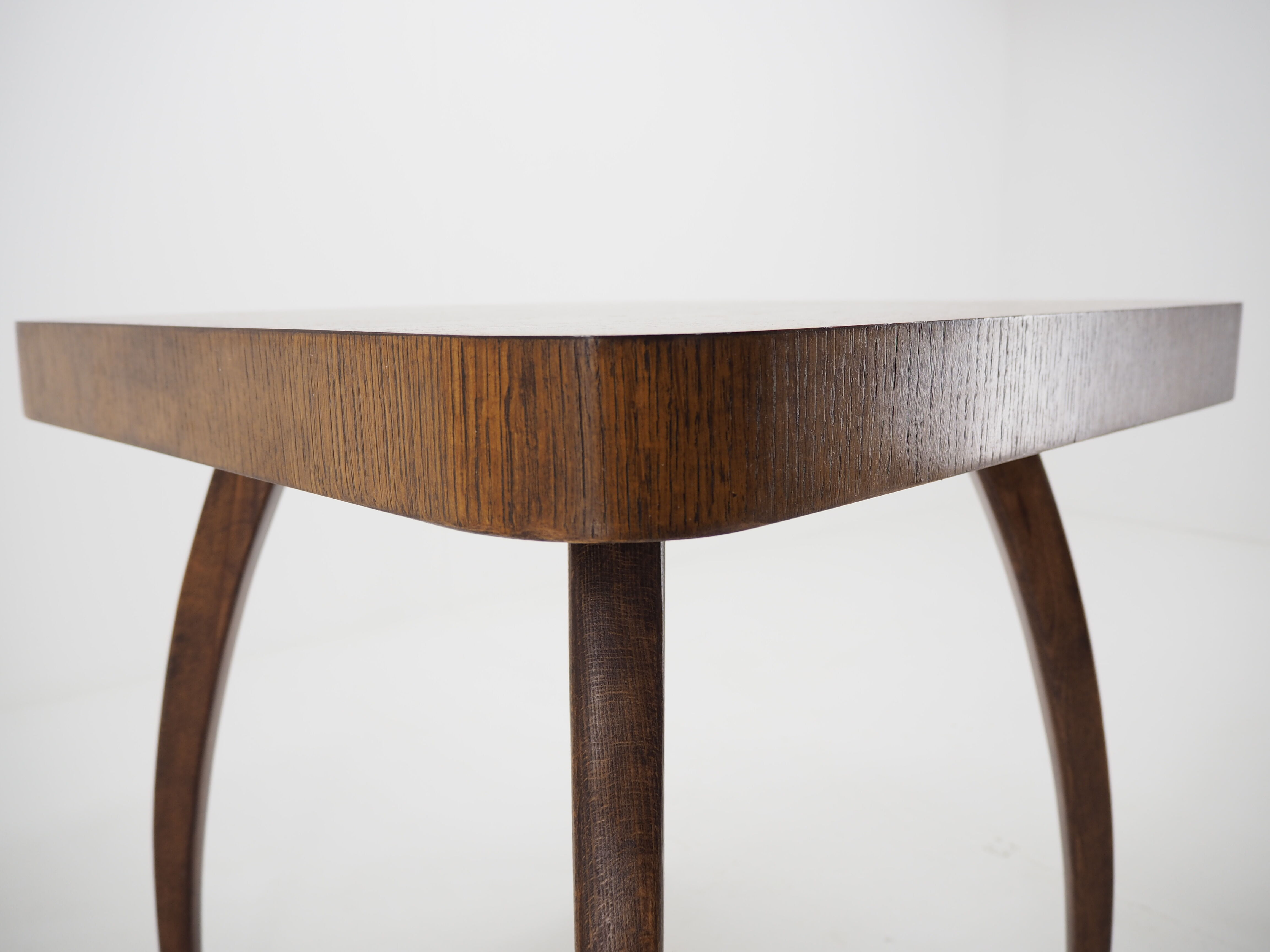 Art Deco coffee table "Spider" by Jindrich Halabala, Czechoslovakia, 1940