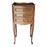 Louis XV style bedside table