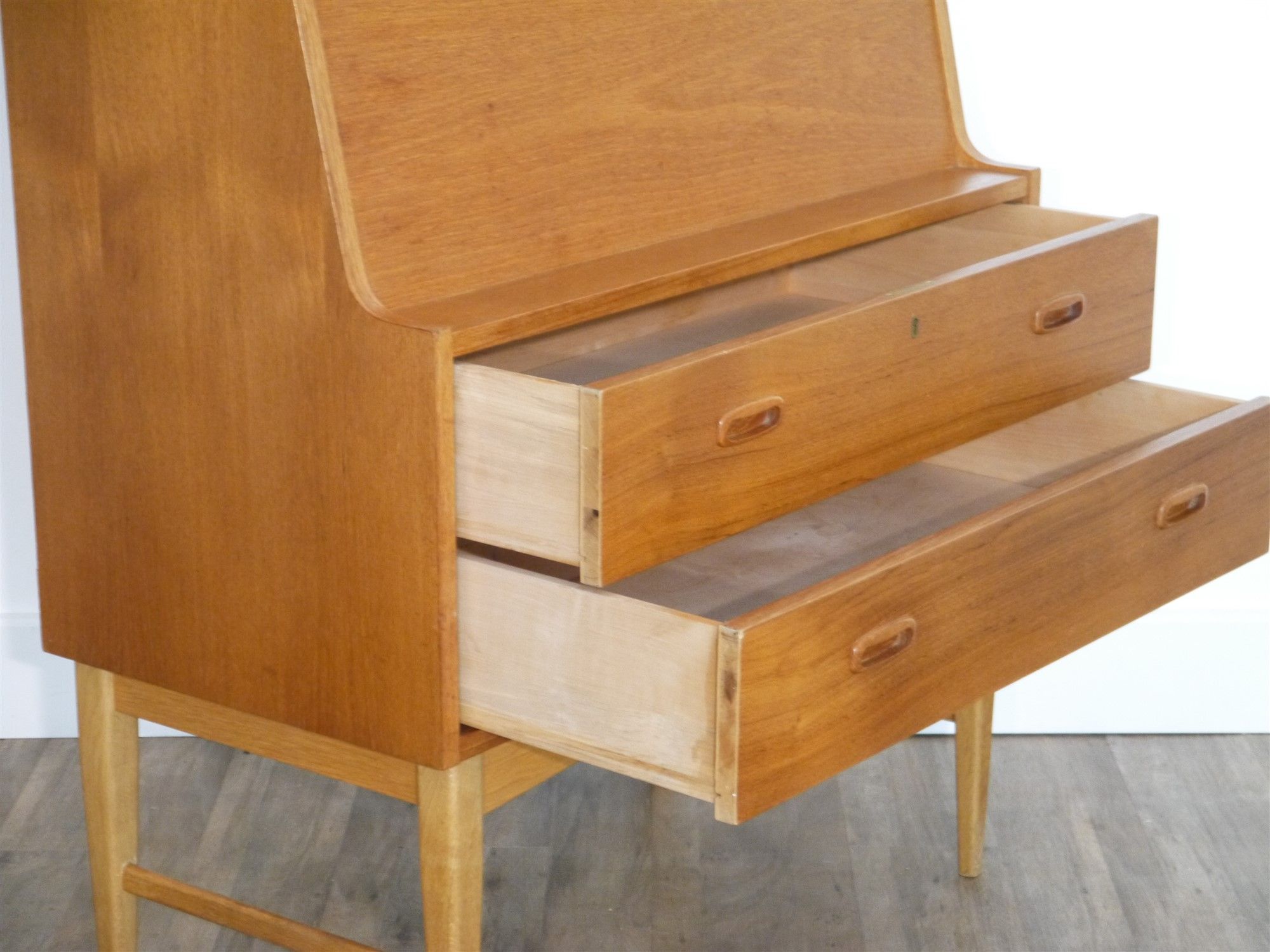 Scandinavian secretary in teak 1960