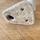 Enamelled earthen coat hook, 1900