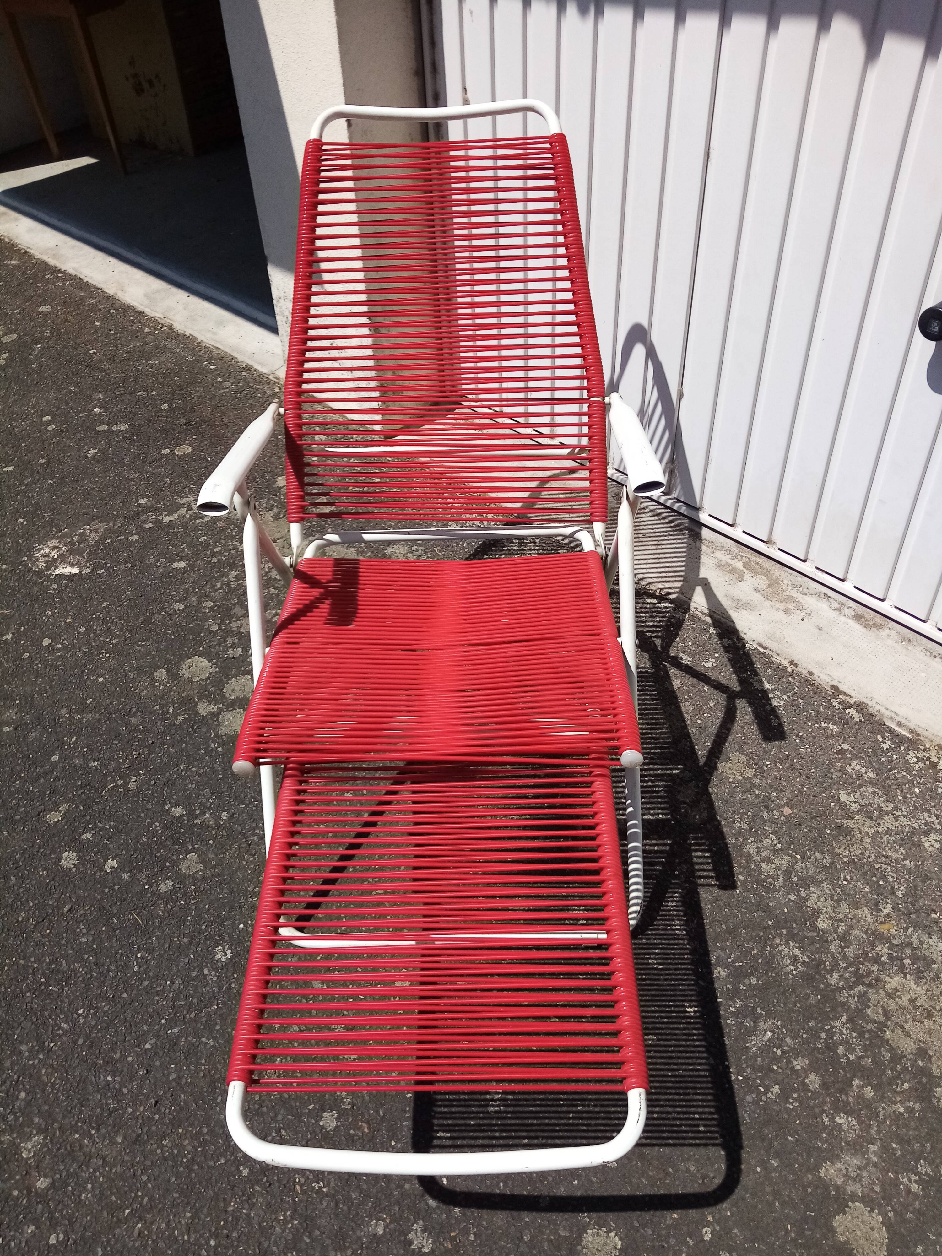 Chaise longue scoubidou
