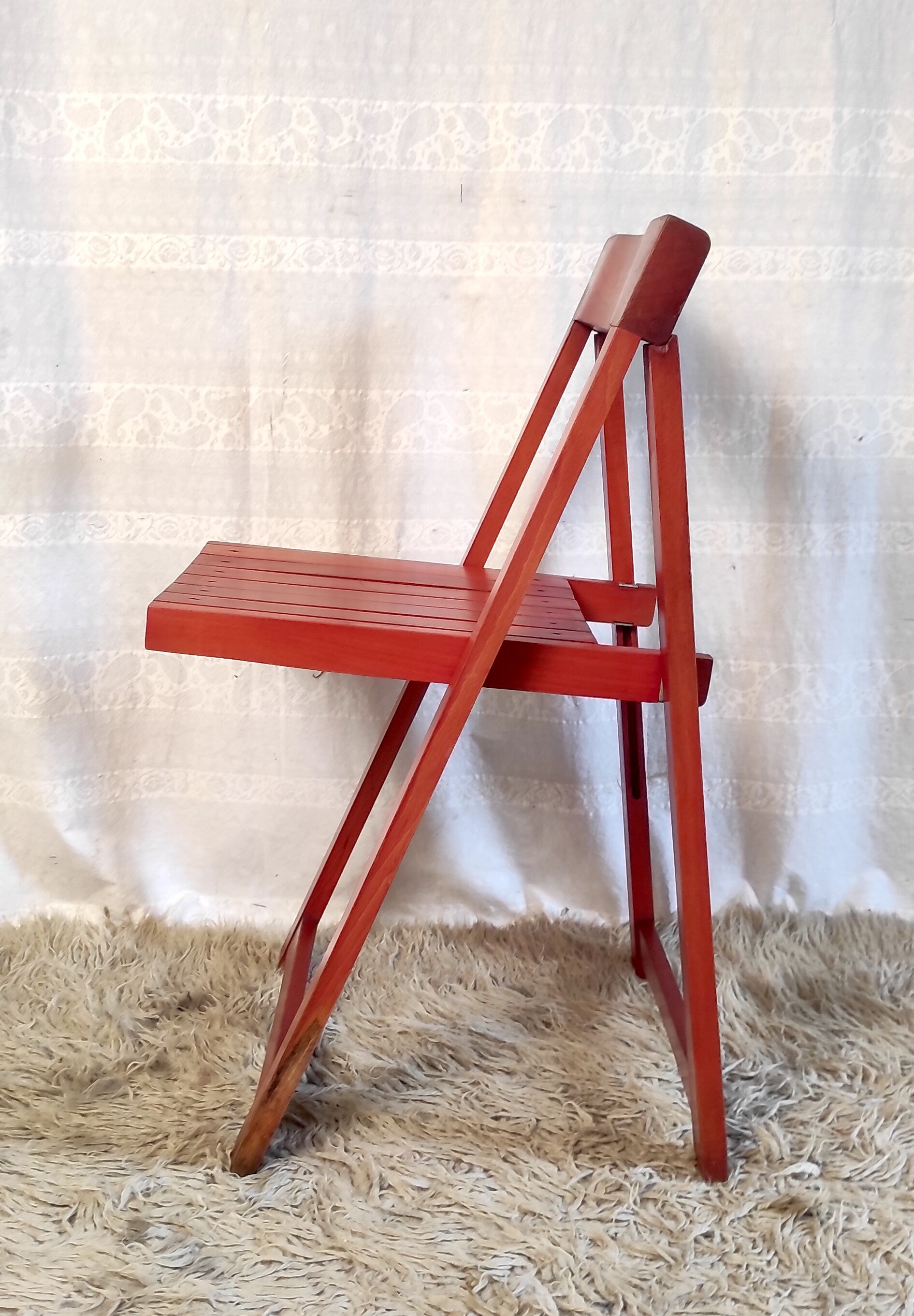 Chaise pliante design – années 70