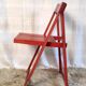 Chaise pliante design – années 70