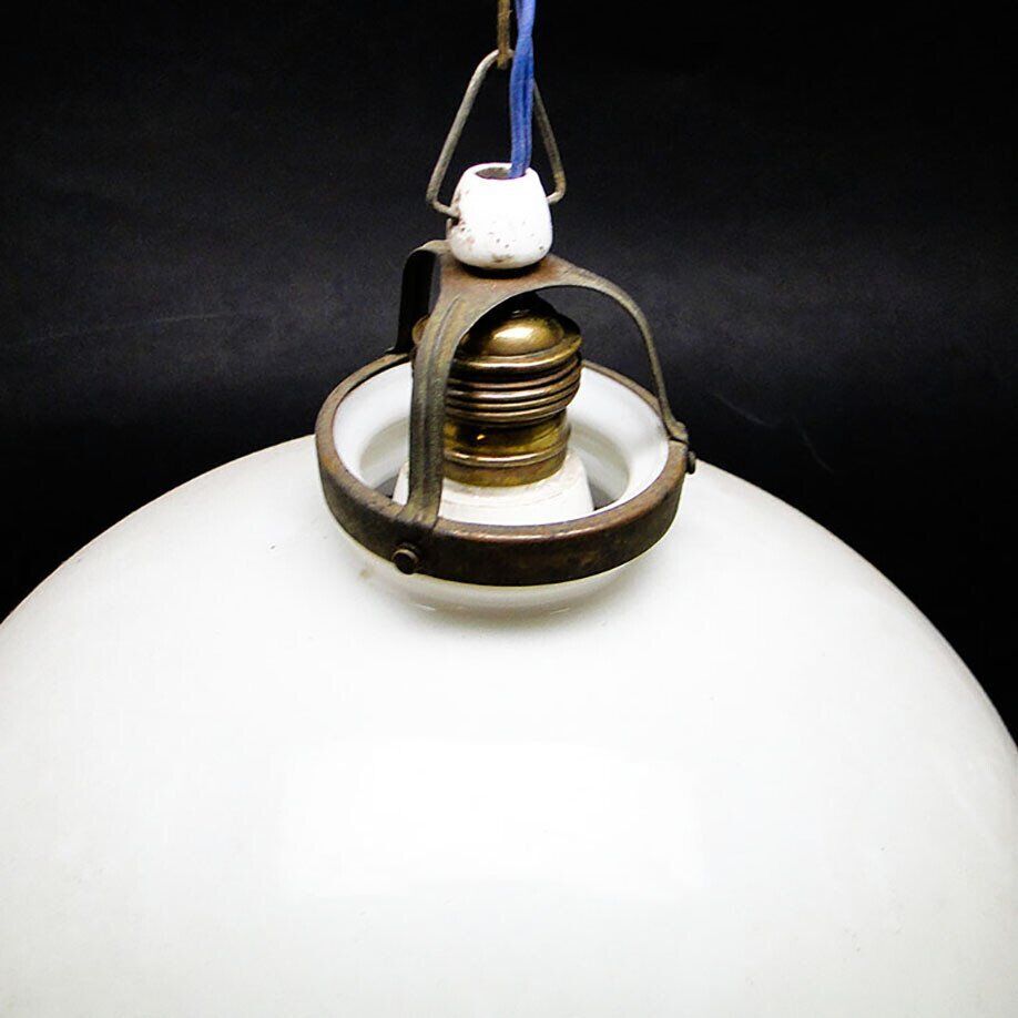 Art Deco pendant lamp, Poland, 1950s