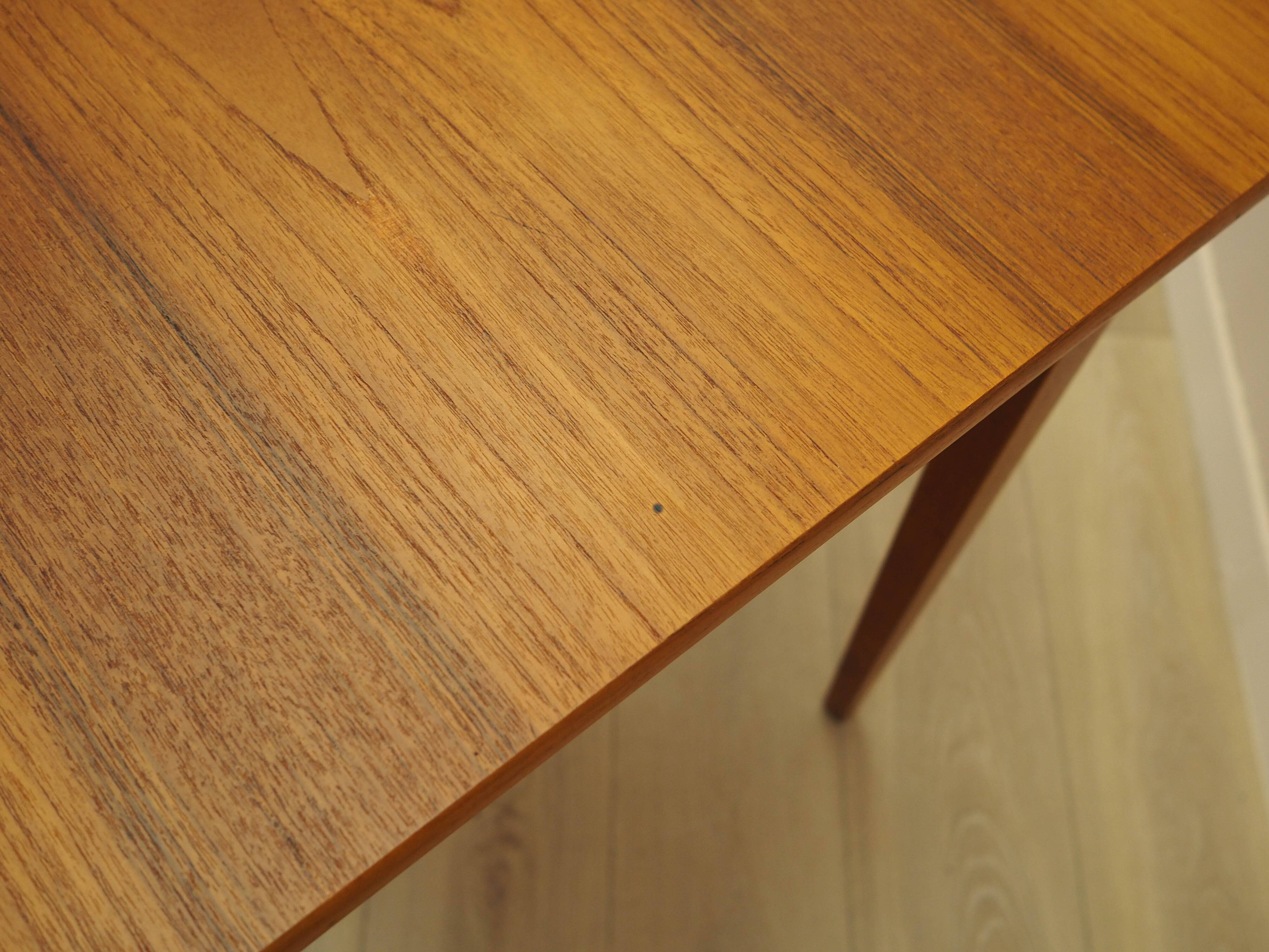 Teak desk, Danish design, 1970s, made in Denmark
