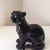 Black Panther Sculpture Made in Italy Vintage