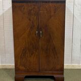1930s English walnut sideboard