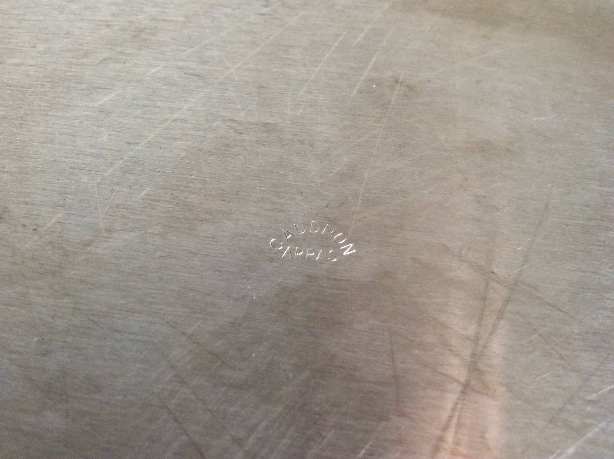 Stainless steel pearl plate
