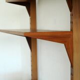 Scandinavian wall system in teak 1960