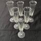 Set of 30 vintage art deco style wine glasses and carafe