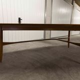 Coffee table XXL Scandinavian teak 178cm 1965