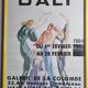 Dali exhibition poster, Galerie de la Colombe, Vallauris 1984 framed