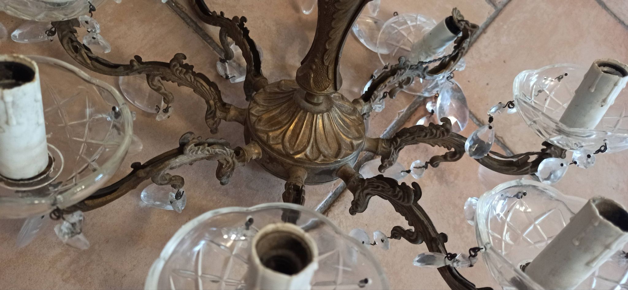 Tassel chandelier