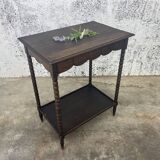 Table d'appoint à double plateau