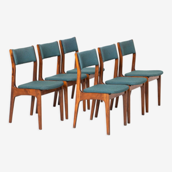 Set of 6 'Aster' dining chairs by Opolskie Fabryki Mebli, Poland, 1960s, original like new condition