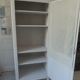 Armoire gris perle