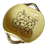 Compotier empty pocket painted porcelain