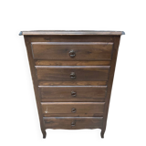 Chest of drawers with 5 drawers