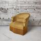 Yellow toad armchair
