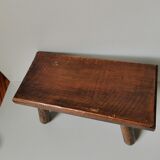 Vintage rustic wooden stool
