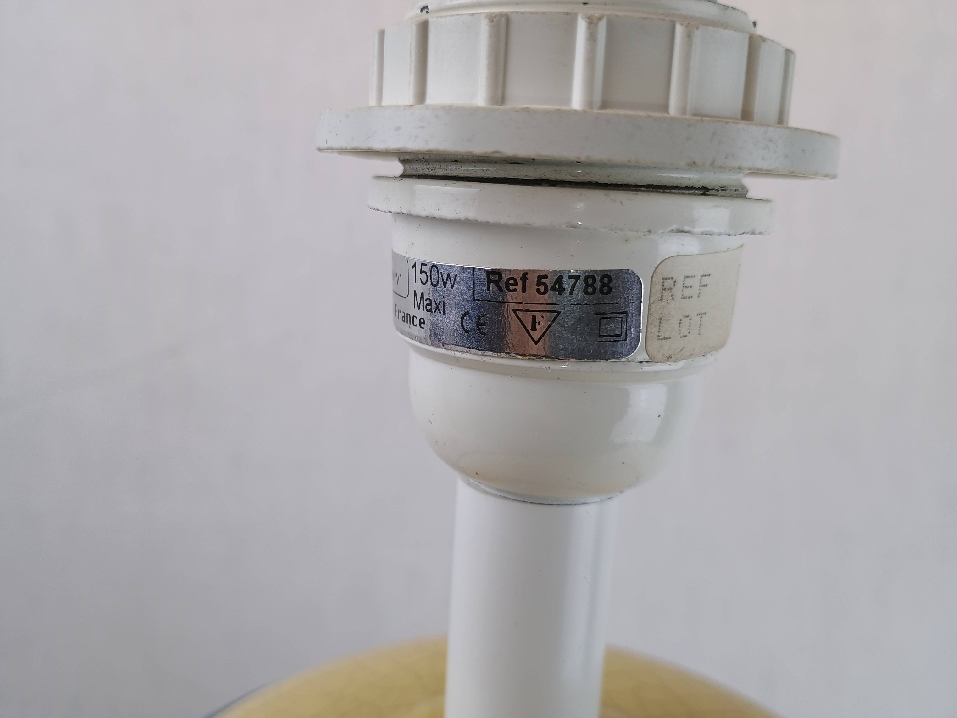 "Van Gogh" lamp signed Louis Drimmer, French design from the 1970s.