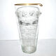 Engraved and gilded crystal jug 1900-1920