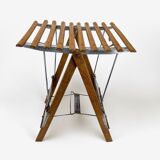 Old folding fishing stool