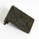 Massive, heavy 1970s Brutalist bronze push handle by Alpan Germany