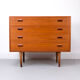 Commode en teck danois par Børge Mogensen pour Søborg Møbelfabrik