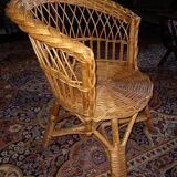 Wicker child chair