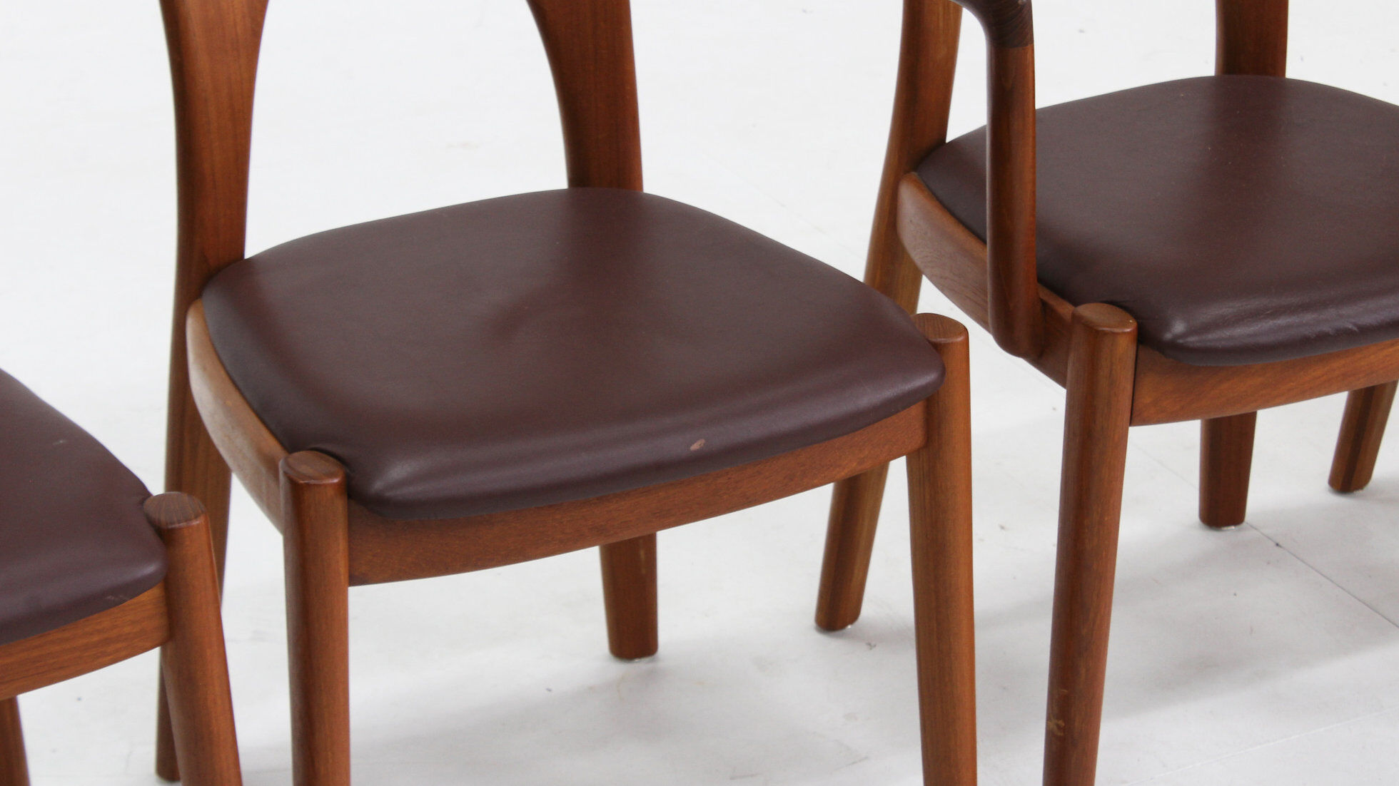 Vintage Danish dining chairs by Niels Koefoed for Koefoeds Hornslet, set of 6