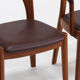 Chaises de salle à manger vintage danoises par Niels Koefoed pour Koefoeds Hornslet, set de 6