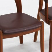 Vintage Danish dining chairs by Niels Koefoed for Koefoeds Hornslet, set of 6