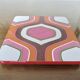 Formica trivet with psychedelic pattern 1970