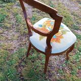 19th-century mahogany chair