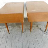 Pair of vintage bedside tables