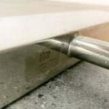 Canasta Floor Lamp Mid-Century Italian in the style of Cedric Hartman for Obor, Italy, 1960s