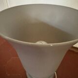 Grey opaline tulip lamp, Art Deco, typical 1930s