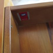 Cherrywood chest of drawers with ogee – 4 drawers – 80s – Louis Philippe style
