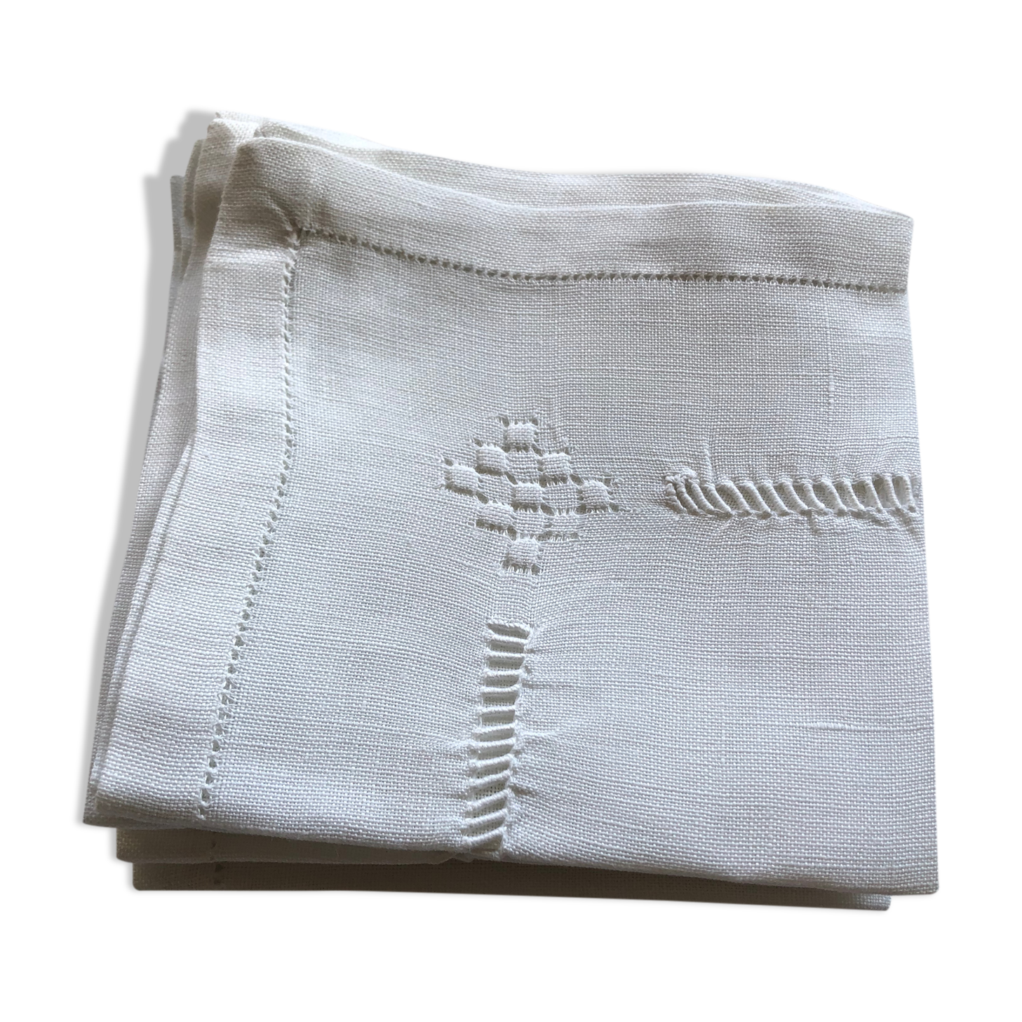 Lot de six serviettes à thé en lin