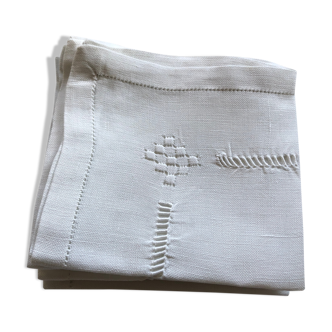 Set of six linen tea towels