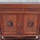 Renaissance walnut credenza