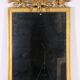 Louis XVI mirror in gilded wood, 18th century.