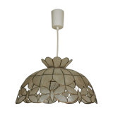 Mother-of-pearl "butterfly" hanging lamp