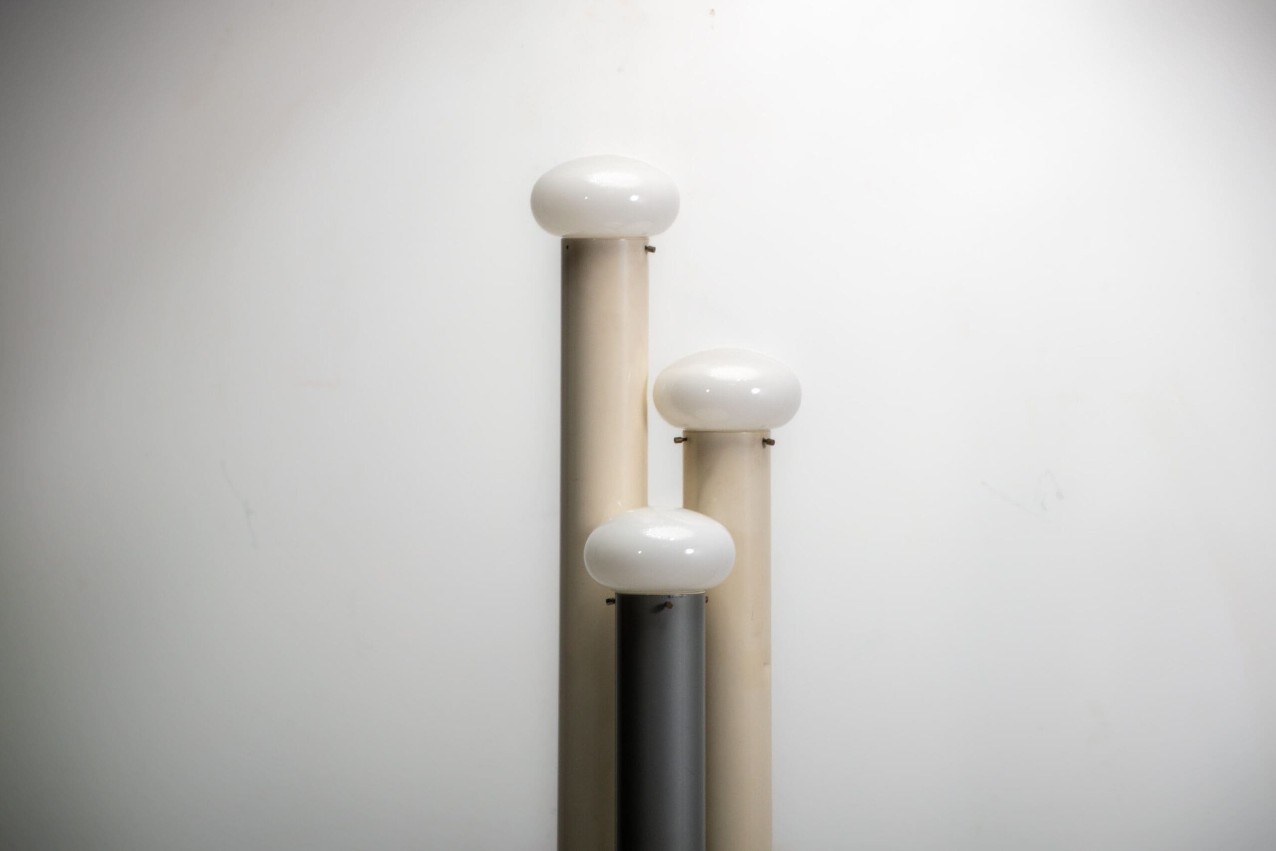 Italian pillar floor lamp. Circa 1970