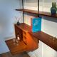 Vintage Scandinavian wall library by Kai Kristiansen for FM Møbler
