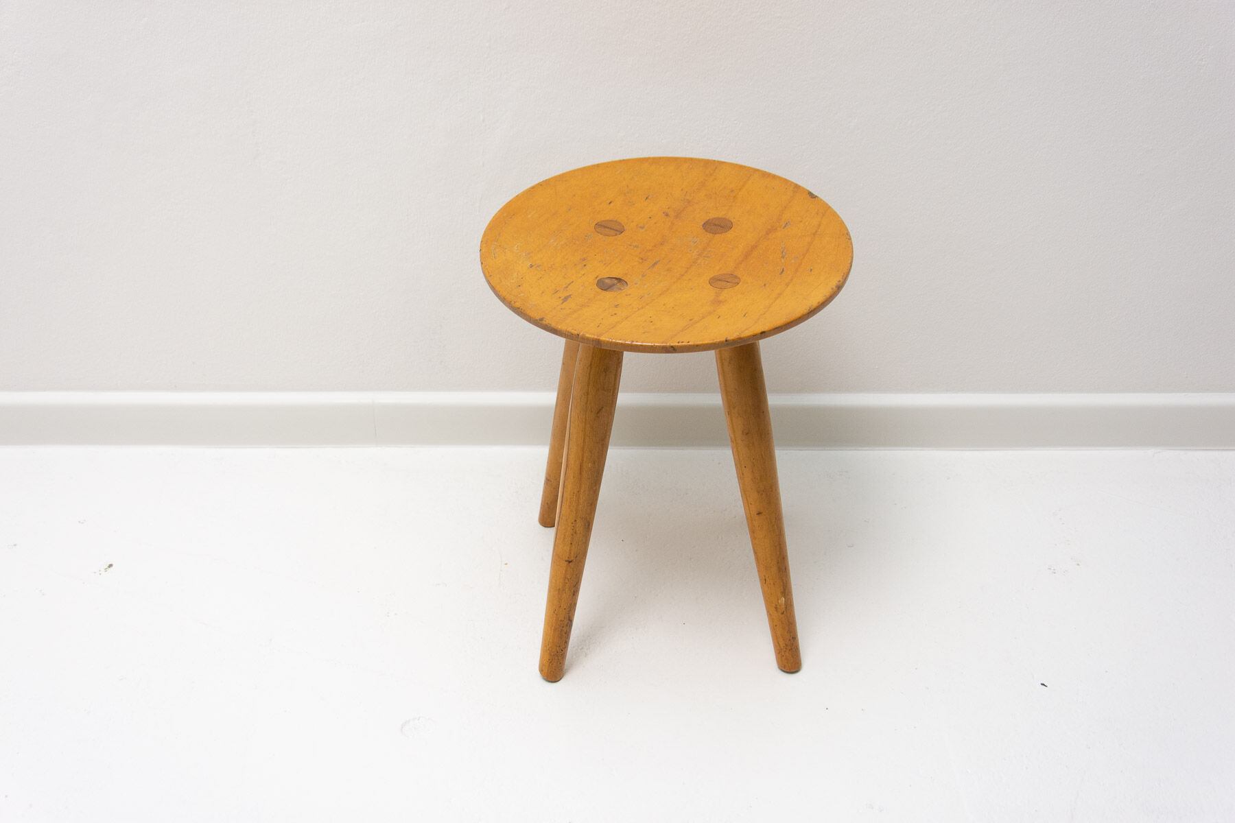 Mid century stool by ÚLUV, 1960´s, Czechoslovakia