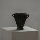 Just Andersen Art Deco Vase in Patinated Disco Metal, Denmark, 1930s, Model D20
