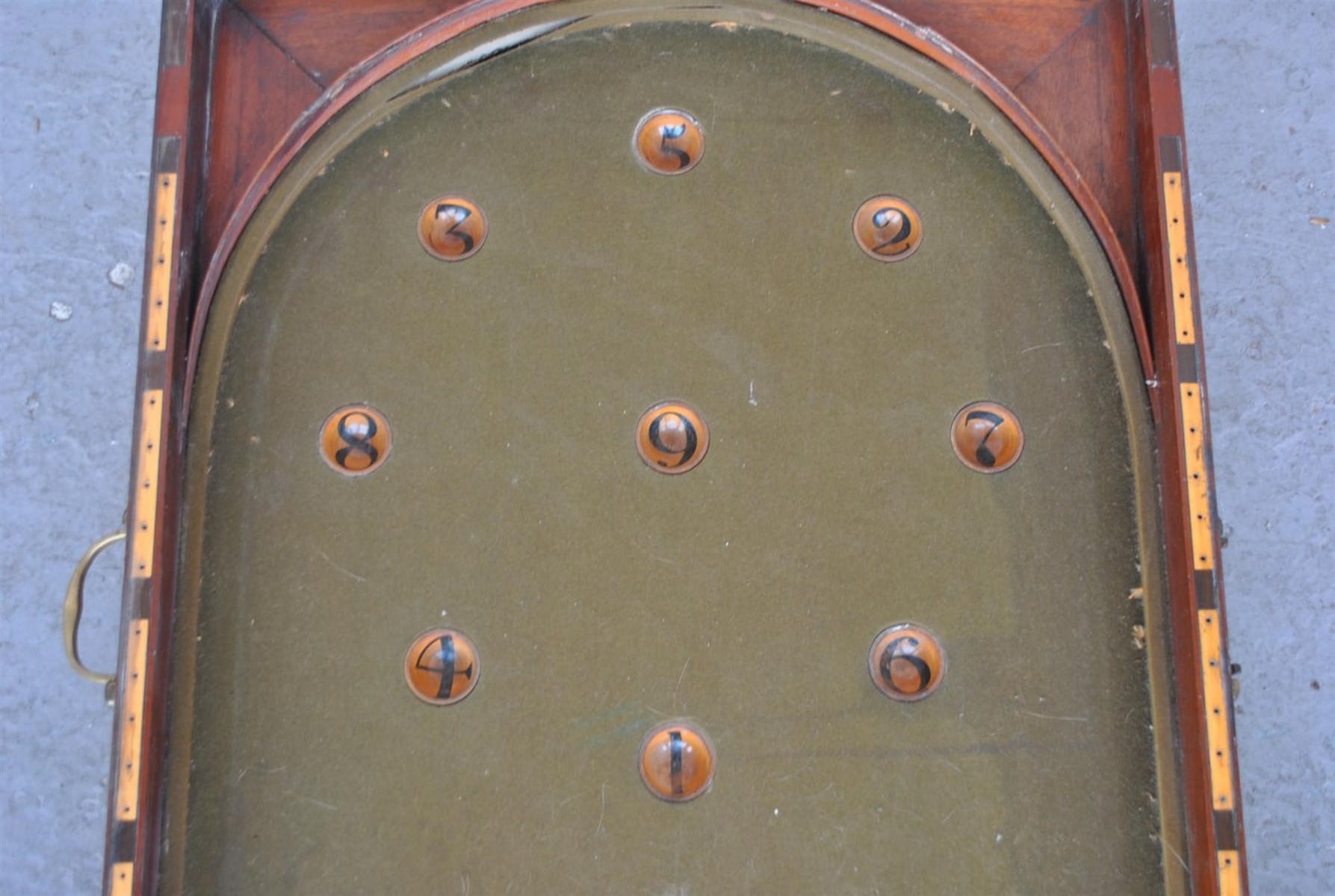 Pool liner of the period XIXth billiards
