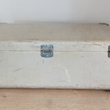 Vintage metal suitcase